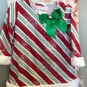 Bonnie Baby Christmas Dress